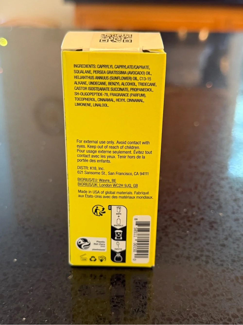 K18 Molecular Repair Hair Oil — 30ml